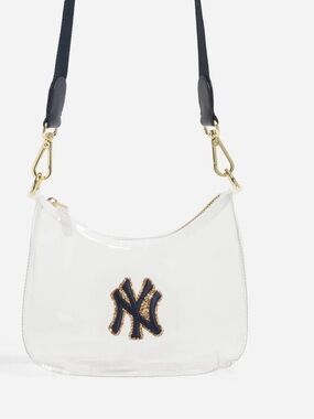 Stoney Clover Lane NY Yankees Crossbody Bag BNWT Stadium Approved MLB LE